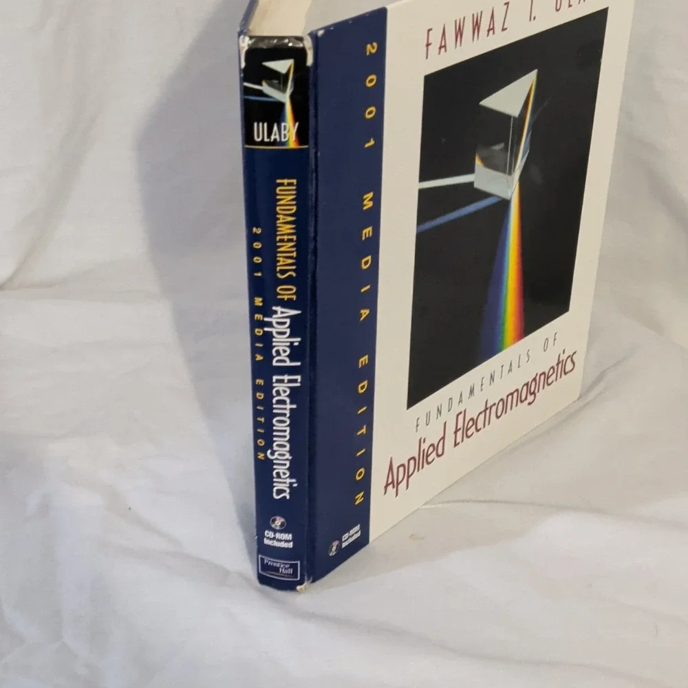 Fawwaz T. Ulaby Fundamentals of Applied Electromagnetics 2001 Media PB +CD